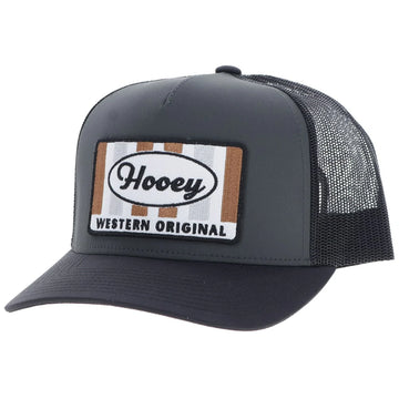 Hooey Sudan Charcoal and Black Ballcap